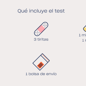 What is included in the diabetes test?