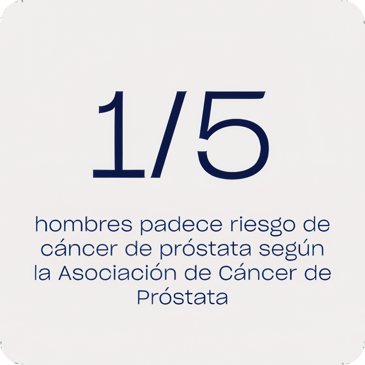 Estadística cáncer de próstata