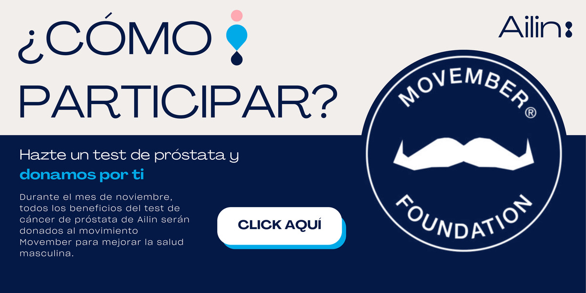 Promocion hazte un test de prostata y donamos por ti