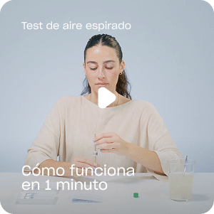 Cómo funciona el test de aire espirado