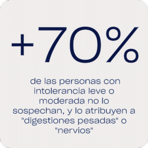 Estadística intolerancia alimentaria