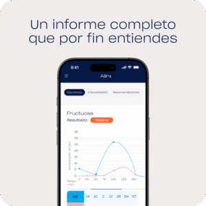 Resultados del test de intolerancia alimentaria